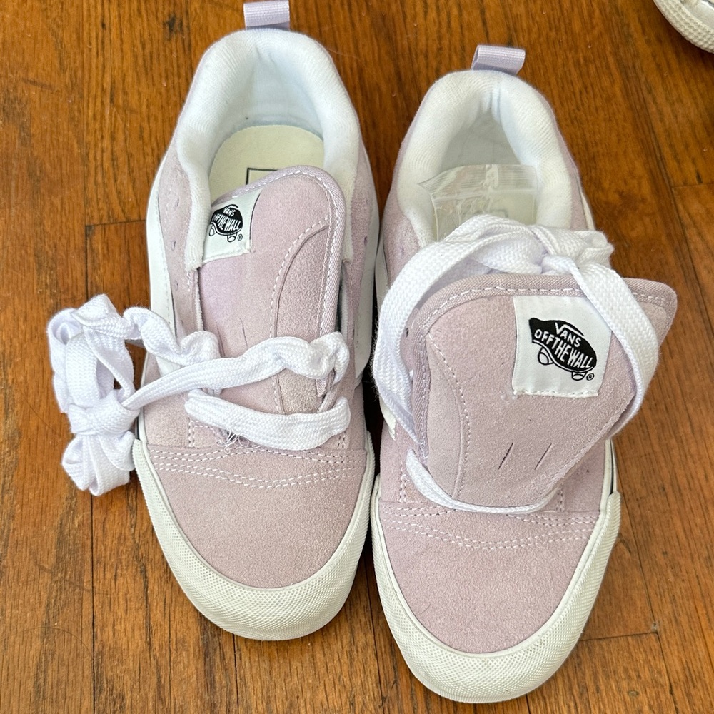 Vans Sneakers in Light Purple and White